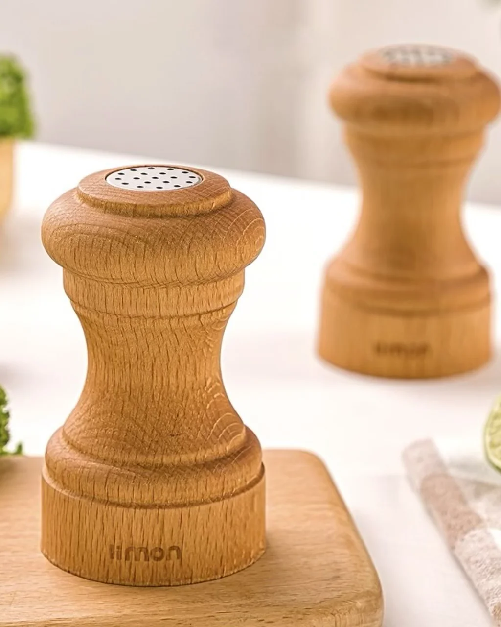نمکپاش چوبی مدل گرد قطر 5cm کد 2345