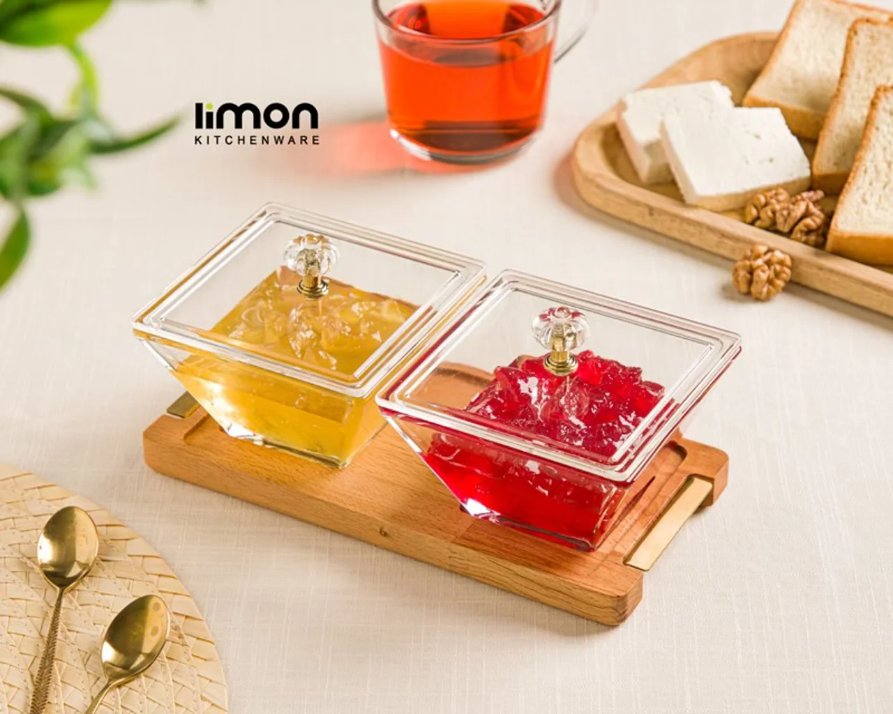 اردو خوری مربع 2 خانه پایه چوبی کد 2241