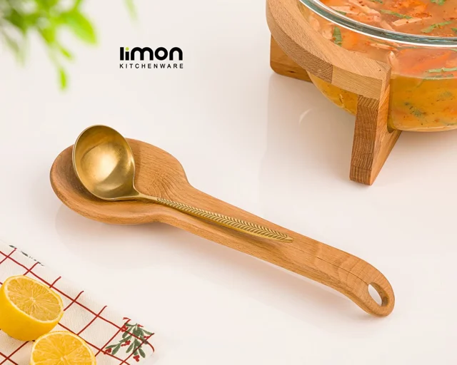 زیر ملاقه ای چوبی راش آشپزخانه کد 2180