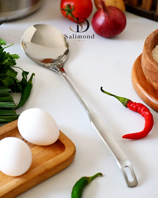 کفگیر گود آشپزی تمام استیل Talvex
